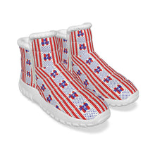 Load image into Gallery viewer, All-Over Print Men&#39;s Zip-up Snow Boots
