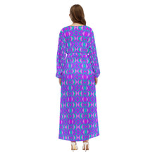 Load image into Gallery viewer, All-Over Print Women&#39;s Beach Long Coat
