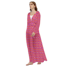 Load image into Gallery viewer, All-Over Print Women&#39;s Beach Long Coat
