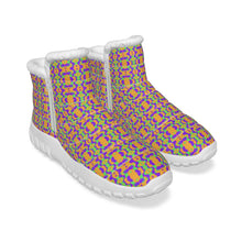 Load image into Gallery viewer, All-Over Print Women&#39;s Zip-up Snow Boots
