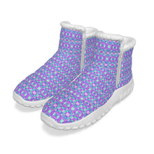 Load image into Gallery viewer, All-Over Print Women&#39;s Zip-up Snow Boots

