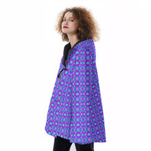 Load image into Gallery viewer, All-Over Print Women&#39;s Hooded Flared Coat
