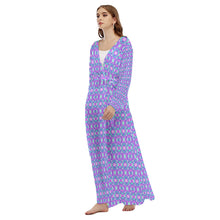 Load image into Gallery viewer, All-Over Print Women&#39;s Beach Long Coat
