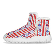 Load image into Gallery viewer, All-Over Print Men&#39;s Zip-up Snow Boots
