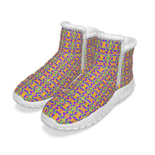 Load image into Gallery viewer, All-Over Print Men&#39;s Zip-up Snow Boots
