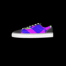 Load image into Gallery viewer, All-Over Print Kid&#39;s Leather stitching canvas shoes
