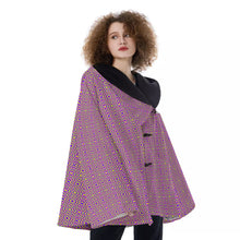 Load image into Gallery viewer, All-Over Print Women&#39;s Hooded Flared Coat
