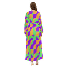 Load image into Gallery viewer, All-Over Print Women&#39;s Beach Long Coat
