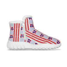 Load image into Gallery viewer, All-Over Print Women&#39;s Zip-up Snow Boots
