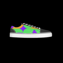 Load image into Gallery viewer, All-Over Print Kid&#39;s Leather stitching canvas shoes
