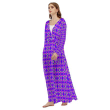 Load image into Gallery viewer, All-Over Print Women&#39;s Beach Long Coat
