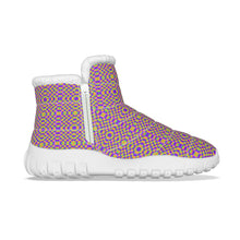 Load image into Gallery viewer, All-Over Print Women&#39;s Zip-up Snow Boots
