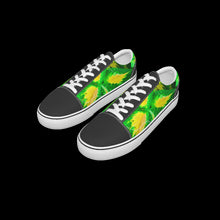 Load image into Gallery viewer, All-Over Print Kid&#39;s Leather stitching canvas shoes
