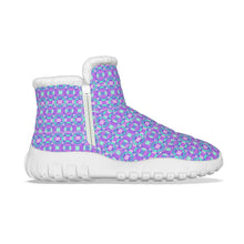 Load image into Gallery viewer, All-Over Print Women&#39;s Zip-up Snow Boots
