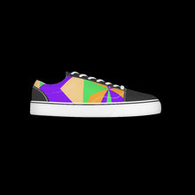 Load image into Gallery viewer, All-Over Print Kid&#39;s Leather stitching canvas shoes
