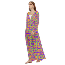 Load image into Gallery viewer, All-Over Print Women&#39;s Beach Long Coat
