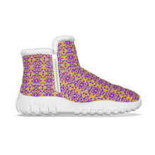 Load image into Gallery viewer, All-Over Print Men&#39;s Zip-up Snow Boots

