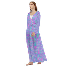 Load image into Gallery viewer, All-Over Print Women&#39;s Beach Long Coat
