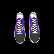Load image into Gallery viewer, All-Over Print Kid&#39;s Leather stitching canvas shoes
