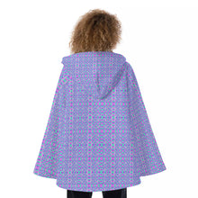 Load image into Gallery viewer, All-Over Print Women&#39;s Hooded Flared Coat
