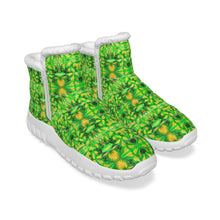 Load image into Gallery viewer, All-Over Print Women&#39;s Zip-up Snow Boots
