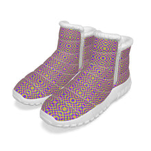 Load image into Gallery viewer, All-Over Print Women&#39;s Zip-up Snow Boots

