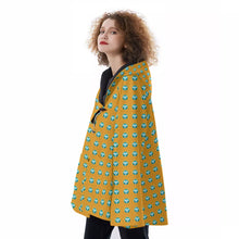 Load image into Gallery viewer, All-Over Print Women&#39;s Hooded Flared Coat
