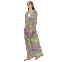 Load image into Gallery viewer, All-Over Print Women&#39;s Beach Long Coat
