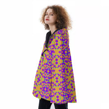 Load image into Gallery viewer, All-Over Print Women&#39;s Hooded Flared Coat
