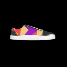 Load image into Gallery viewer, All-Over Print Kid&#39;s Leather stitching canvas shoes
