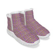 Load image into Gallery viewer, All-Over Print Women&#39;s Zip-up Snow Boots
