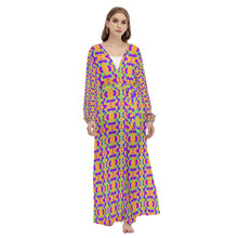 Load image into Gallery viewer, All-Over Print Women&#39;s Beach Long Coat
