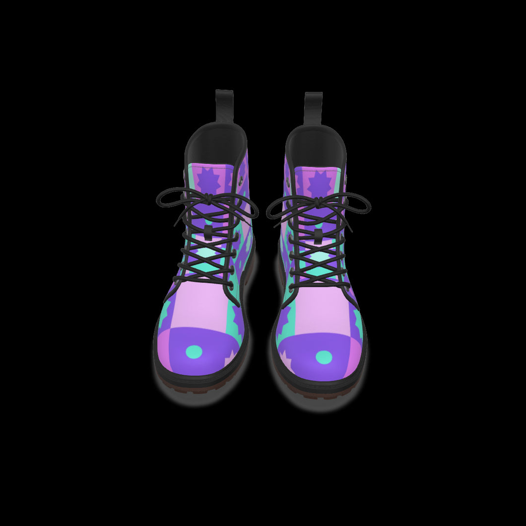 Women's Short Boot with Back Pull Loop