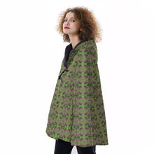 Load image into Gallery viewer, All-Over Print Women&#39;s Hooded Flared Coat
