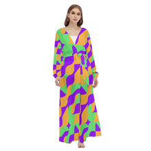 Load image into Gallery viewer, All-Over Print Women&#39;s Beach Long Coat
