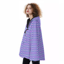 Load image into Gallery viewer, All-Over Print Women&#39;s Hooded Flared Coat

