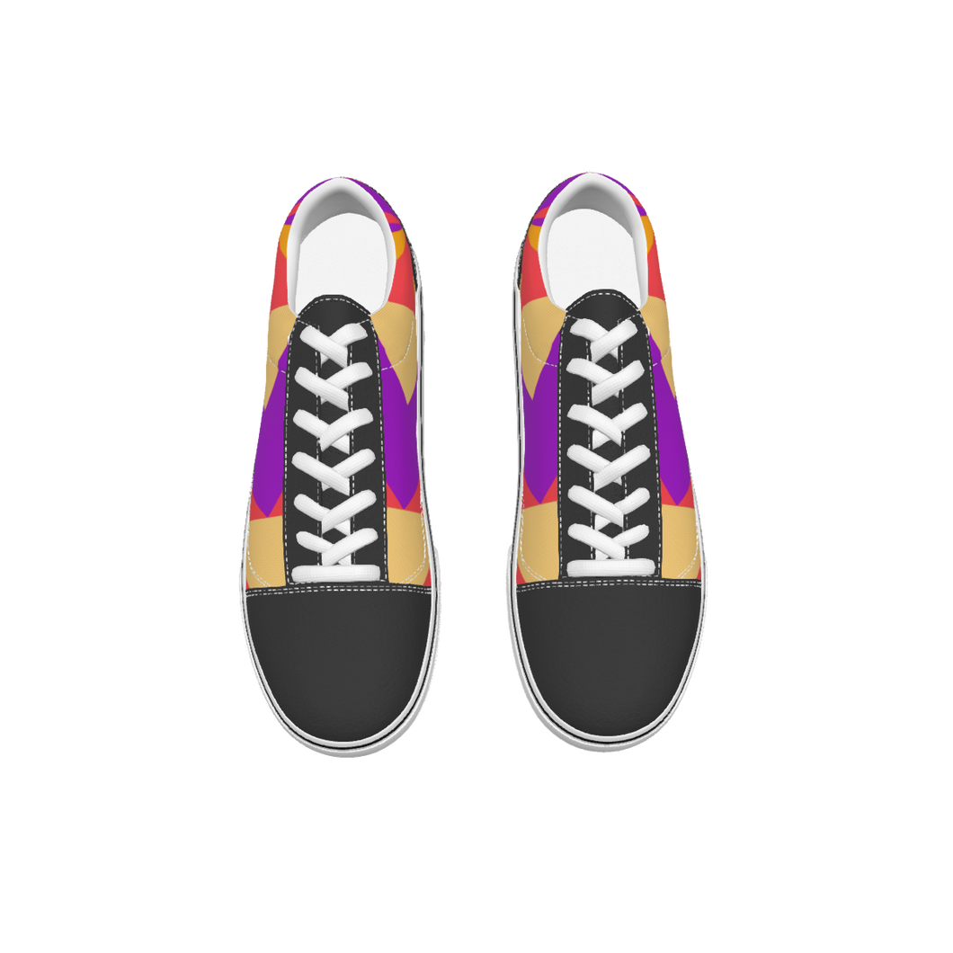 Men's Canvas and Leather Casual Shoe