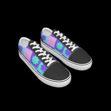 Load image into Gallery viewer, All-Over Print Kid&#39;s Leather stitching canvas shoes
