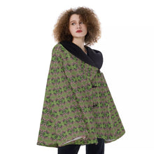 Load image into Gallery viewer, All-Over Print Women&#39;s Hooded Flared Coat
