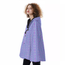 Load image into Gallery viewer, All-Over Print Women&#39;s Hooded Flared Coat
