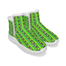 Load image into Gallery viewer, All-Over Print Women&#39;s Zip-up Snow Boots
