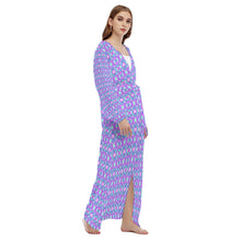 Load image into Gallery viewer, All-Over Print Women&#39;s Beach Long Coat
