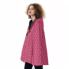 Load image into Gallery viewer, All-Over Print Women&#39;s Hooded Flared Coat
