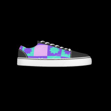 Load image into Gallery viewer, All-Over Print Kid&#39;s Leather stitching canvas shoes
