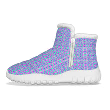Load image into Gallery viewer, All-Over Print Men&#39;s Zip-up Snow Boots
