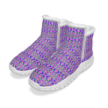 Load image into Gallery viewer, All-Over Print Women&#39;s Zip-up Snow Boots
