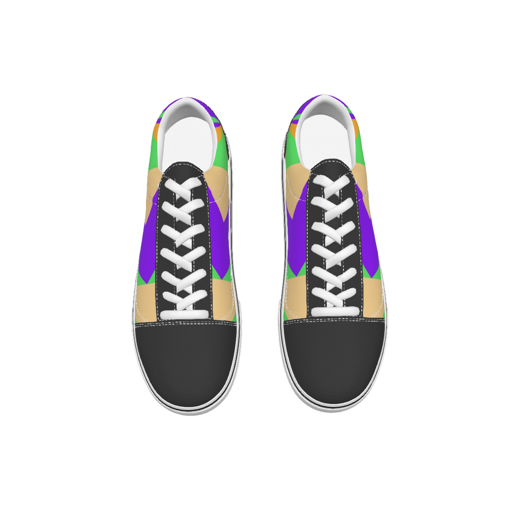 Men's Canvas and Leather Casual Shoe