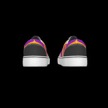 Load image into Gallery viewer, All-Over Print Kid&#39;s Leather stitching canvas shoes
