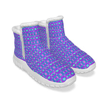 Load image into Gallery viewer, All-Over Print Women&#39;s Zip-up Snow Boots
