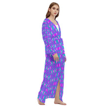 Load image into Gallery viewer, All-Over Print Women&#39;s Beach Long Coat
